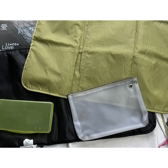 EDDIE BAUER Shoulder Diaper Bag, 1st Adventure Insulated, Changing Pad, Pockets - Picture 8 of 11